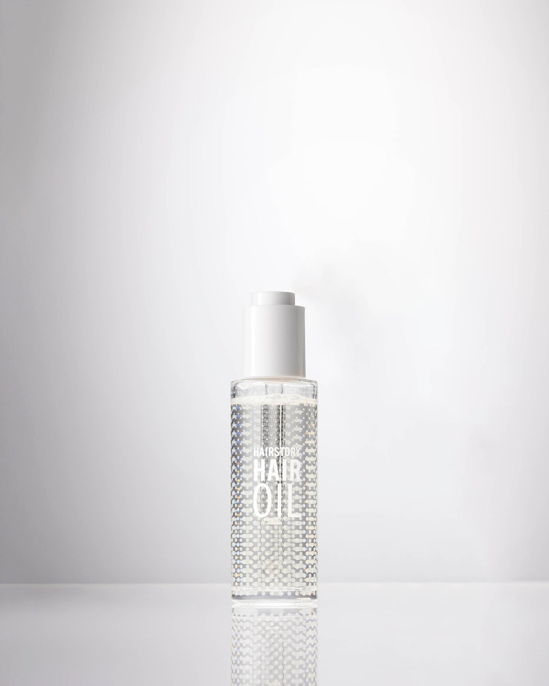 WS Hair Oil Glass Bottle